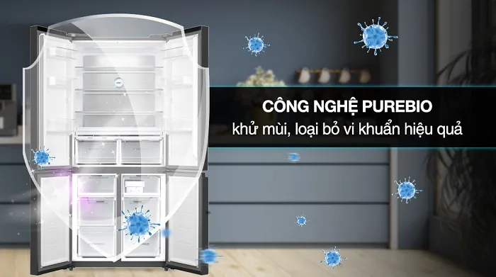 Loại bỏ mùi hôi và vi khuẩn hiệu quả 